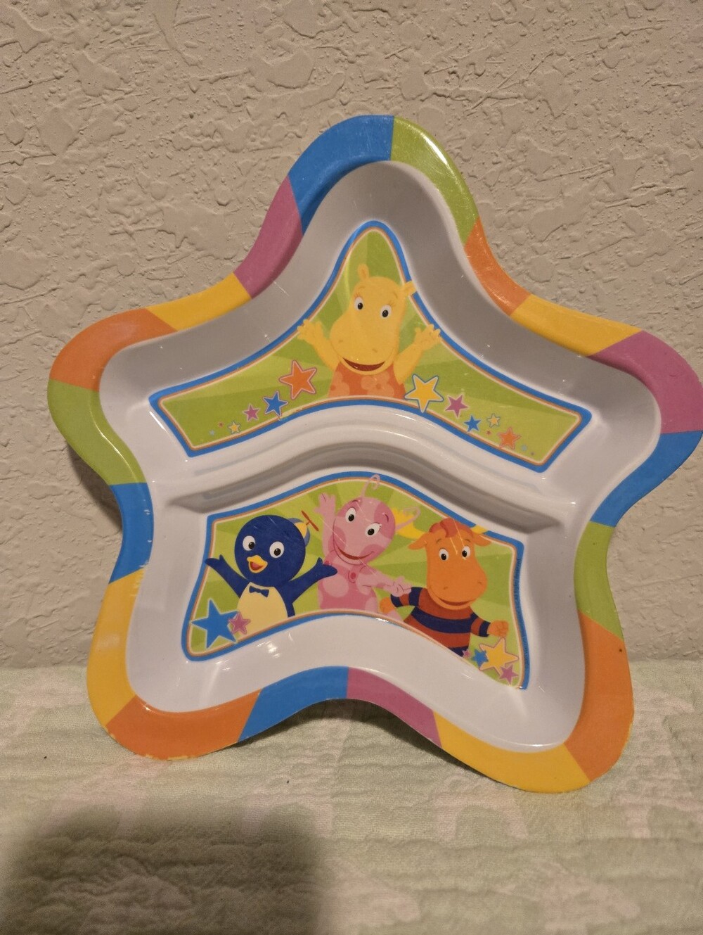 Toddlers Zak Designs Backyardigans Melamine Dinner Plate.